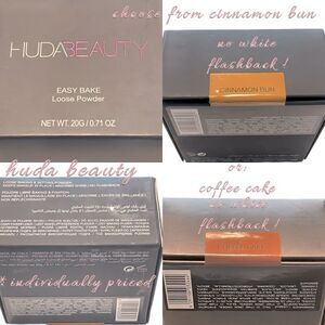 NWT HUDA BEAUTY EASY BAKE LOOSE BAKING + SETTING POWDER IN COFFEE CAKE ONLY